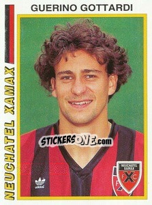 Sticker Guerino Gottardi - Football Switzerland 1994-1995 - Panini