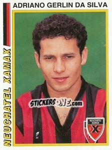 Sticker Adriano de Silva - Football Switzerland 1994-1995 n. 128 - Panini