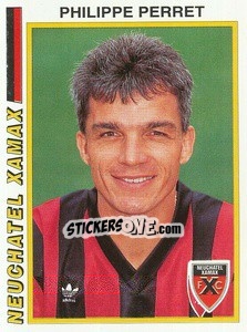 Sticker Philippe Perret - Football Switzerland 1994-1995 n. 130 - Panini