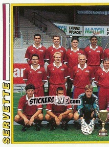 Sticker Mannschaft (puzzle 1) - Football Switzerland 1994-1995 n. 137 - Panini