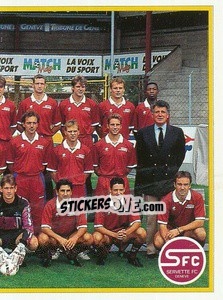 Sticker Mannschaft (puzzle 2) - Football Switzerland 1994-1995 n. 138 - Panini