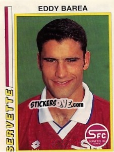 Cromo Eddy Barea - Football Switzerland 1994-1995 - Panini