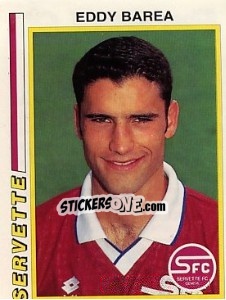 Sticker Eddy Barea - Football Switzerland 1994-1995 n. 141 - Panini