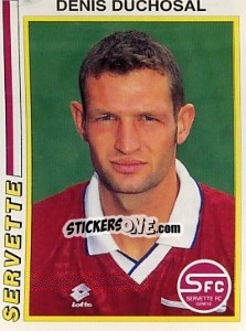 Cromo Denis Duchosal - Football Switzerland 1994-1995 - Panini