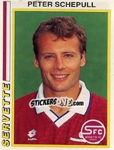Sticker Peter Schepull - Football Switzerland 1994-1995 n. 144 - Panini