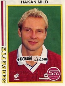 Cromo Hakan Mild - Football Switzerland 1994-1995 - Panini
