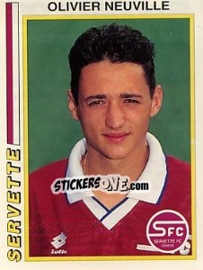 Sticker Oliver Neuville - Football Switzerland 1994-1995 n. 153 - Panini