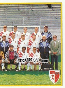 Figurina Mannschaft (puzzle 2) - Football Switzerland 1994-1995 n. 157 - Panini