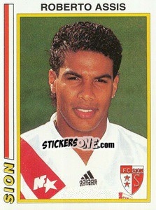 Figurina Roberto Assis - Football Switzerland 1994-1995 - Panini