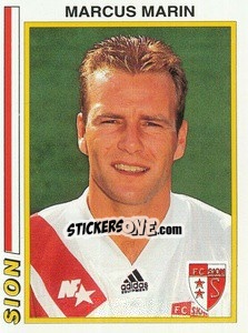 Sticker Marcus Marin - Football Switzerland 1994-1995 - Panini