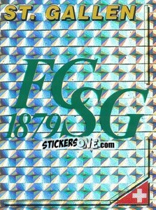 Sticker Wappen - Football Switzerland 1994-1995 n. 174 - Panini