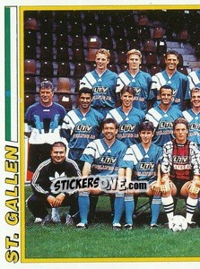 Sticker Mannschaft (puzzle 1) - Football Switzerland 1994-1995 n. 175 - Panini