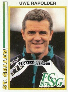 Sticker Uwe Rapolder - Football Switzerland 1994-1995 n. 177 - Panini