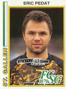 Sticker Eric Pedat - Football Switzerland 1994-1995 n. 178 - Panini