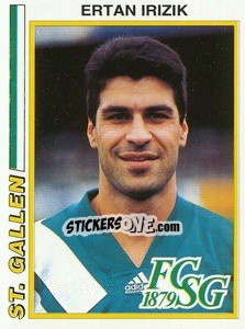 Figurina Ertan Erizik - Football Switzerland 1994-1995 - Panini