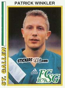 Sticker Patrick Winkler - Football Switzerland 1994-1995 n. 184 - Panini