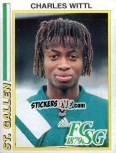 Figurina Charles Wittl - Football Switzerland 1994-1995 n. 189 - Panini
