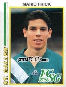 Sticker Mario Frick - Football Switzerland 1994-1995 n. 190 - Panini