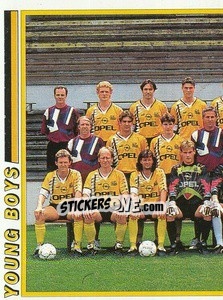 Sticker Mannschaft (puzzle 1) - Football Switzerland 1994-1995 n. 194 - Panini