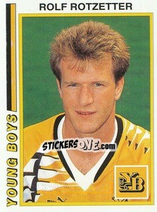 Sticker Rolf Rotzetter - Football Switzerland 1994-1995 n. 198 - Panini