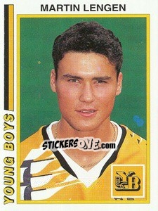 Sticker Martin Lengen - Football Switzerland 1994-1995 - Panini