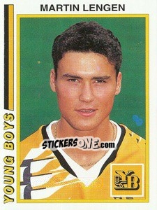 Sticker Martin Lengen - Football Switzerland 1994-1995 n. 202 - Panini