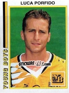 Sticker Luca Porfido - Football Switzerland 1994-1995 - Panini