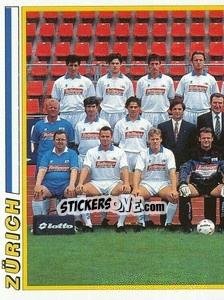 Sticker Mannschaft (puzzle 1) - Football Switzerland 1994-1995 n. 213 - Panini