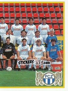 Sticker Mannschaft (puzzle 2) - Football Switzerland 1994-1995 n. 214 - Panini