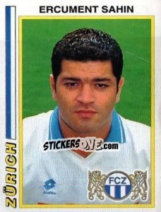 Sticker Ercument Sahin - Football Switzerland 1994-1995 n. 227 - Panini