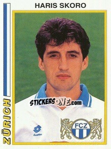 Sticker Haris Skoro - Football Switzerland 1994-1995 n. 228 - Panini