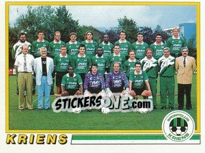 Sticker Mannschaft - Football Switzerland 1994-1995 - Panini