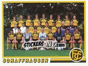 Figurina Mannschaft - Football Switzerland 1994-1995 n. 240 - Panini