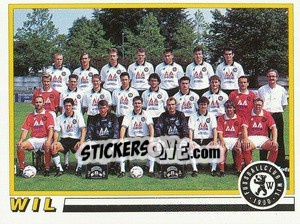 Sticker Mannschaft - Football Switzerland 1994-1995 - Panini