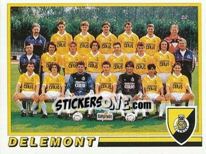 Sticker Mannschaft - Football Switzerland 1994-1995 - Panini