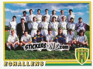 Sticker Mannschaft - Football Switzerland 1994-1995 - Panini
