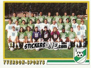 Sticker Mannschaft - Football Switzerland 1994-1995 n. 262 - Panini
