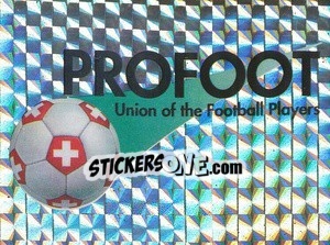 Cromo Wappen Profoot - Football Switzerland 1994-1995 - Panini