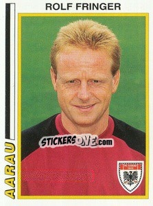 Figurina Rolf Fringer - Football Switzerland 1994-1995 n. 6 - Panini
