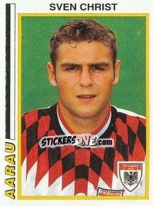 Figurina Sven Christ - Football Switzerland 1994-1995 n. 9 - Panini