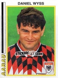 Figurina Daniel Wyss - Football Switzerland 1994-1995 n. 12 - Panini
