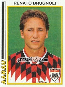 Sticker Renato Brugnoli - Football Switzerland 1994-1995 - Panini