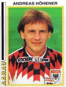 Sticker Andreas Hohener - Football Switzerland 1994-1995 - Panini