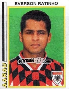 Figurina Everson Ratinho - Football Switzerland 1994-1995 - Panini