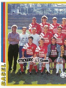 Sticker Mannschaft (puzzle 1) - Football Switzerland 1994-1995 n. 23 - Panini