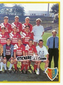Sticker Mannschaft (puzzle 2) - Football Switzerland 1994-1995 n. 24 - Panini