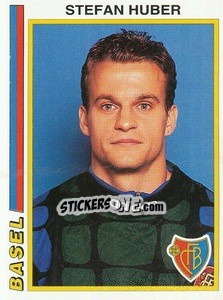 Sticker Stefan Huber - Football Switzerland 1994-1995 n. 26 - Panini