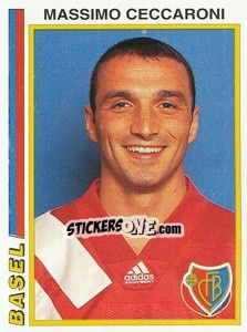 Sticker Massimo Ceccaroni - Football Switzerland 1994-1995 n. 27 - Panini