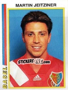 Sticker Martin Jeitziner - Football Switzerland 1994-1995 - Panini