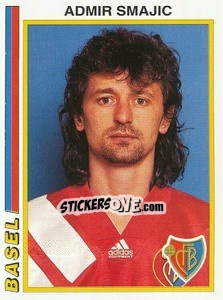 Sticker Admir Smajic - Football Switzerland 1994-1995 - Panini
